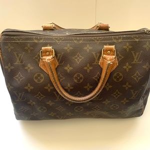 Vintage Louis Vuitton Speedy 30 Handbag